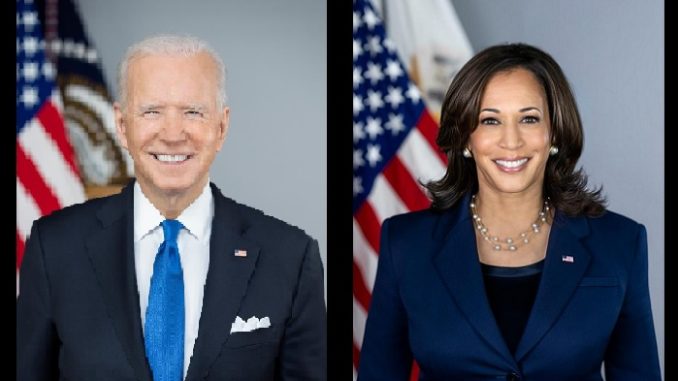 Biden and Harris
