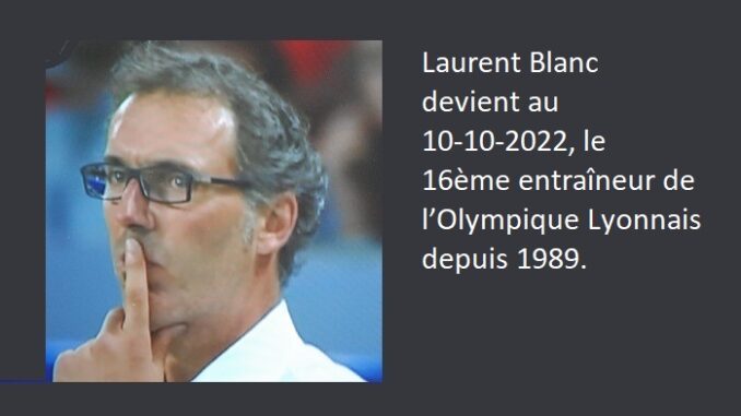 Laurent Blanc à l'OL