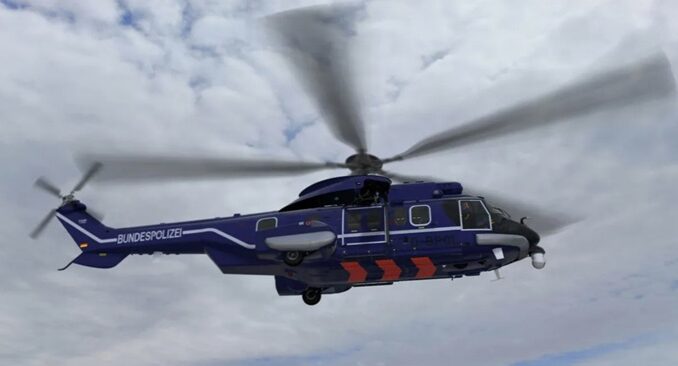 Helico police allemande