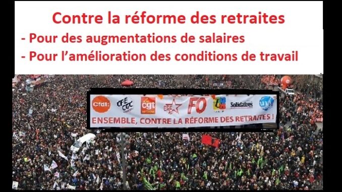 Contre la réforme des retraites
