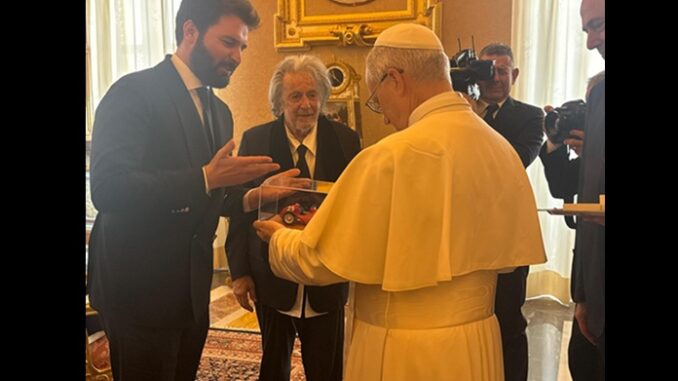 Leon XVI et Al Pacino 001