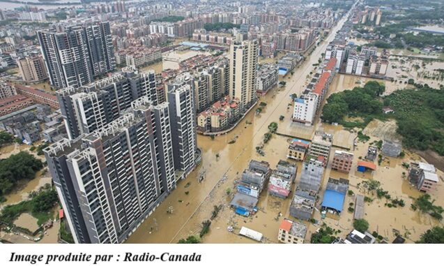 Inondations en Chine juillet 2025